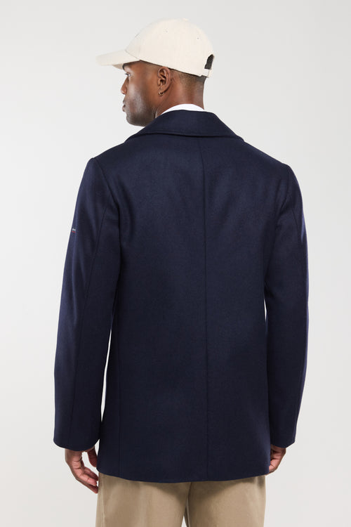 Cap Sizun pea coat - wool - Armor-lux - 3