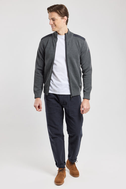 Cardigan mit Reißverschluss mit hoher Maschendichte - Armor-lux - 6