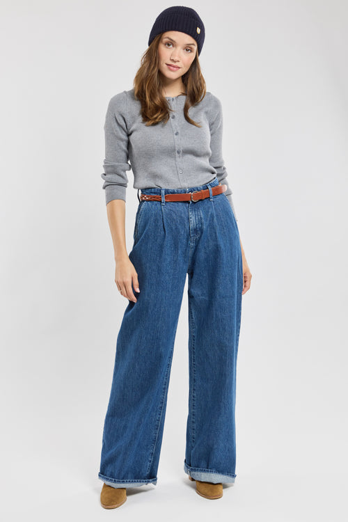 Cardigan Gaïa boutonné - laine - Armor-lux - 3