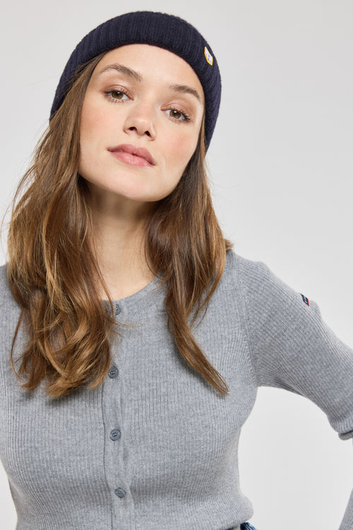 Gaia buttoned cardigan – wool - Armor-lux - 4