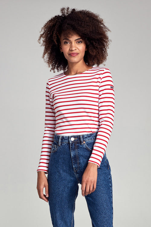 Breton striped shirt - thick cotton - Armor-lux - 1