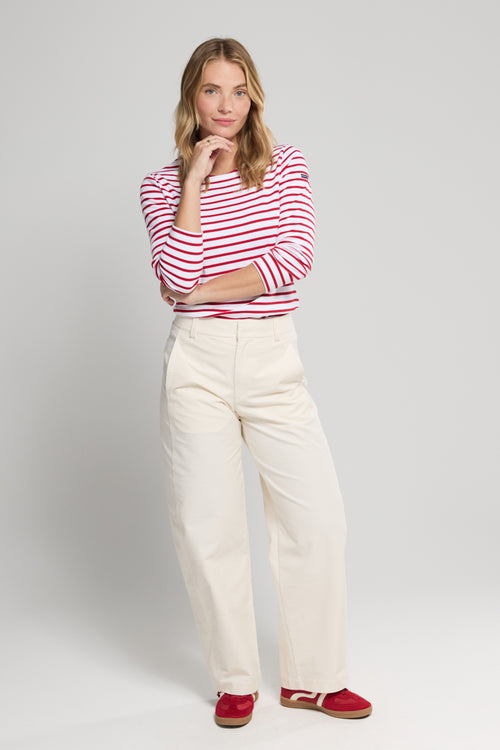 Breton striped shirt - thick cotton - Armor-lux - 1