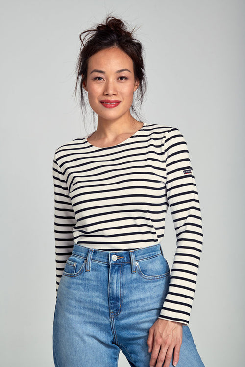 Breton striped shirt - thick cotton - Armor-lux - 4