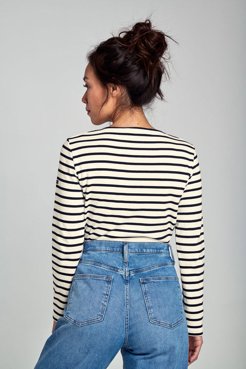 Breton striped shirt - thick cotton - Armor-lux - 2