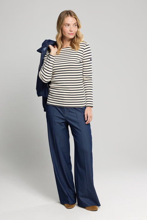 Shirt im Marine-Stil Lesconil - aus dicker Baumwolle - Armor-lux - 3