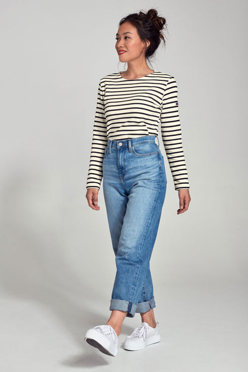 Breton striped shirt - thick cotton - Armor-lux - 3