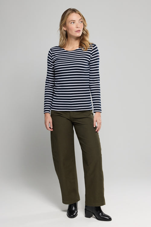 Lesconil Long-sleeve Breton striped shirt - Armor-lux - 3