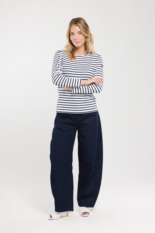 Shirt im Marine-Stil „Lesconil - aus dicker Baumwolle - Armor-lux - 3