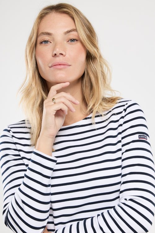 Breton striped shirt - thick cotton - Armor-lux - 2