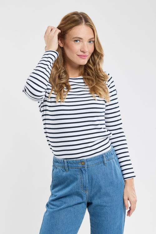 Breton striped shirt - thick cotton - Armor-lux - 4