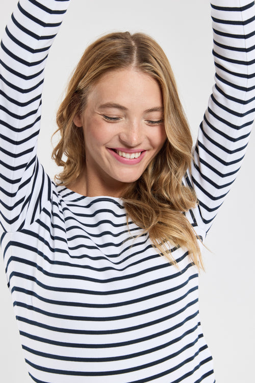 Breton striped shirt - thick cotton - Armor-lux - 2