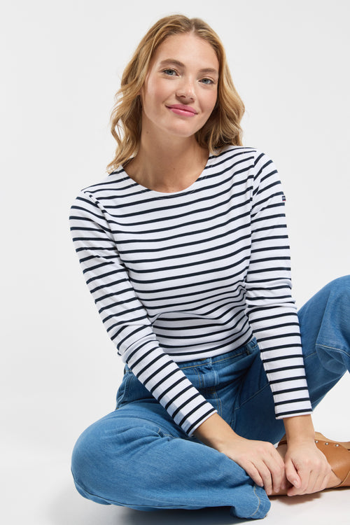 Breton striped shirt - thick cotton - Armor-lux - 3