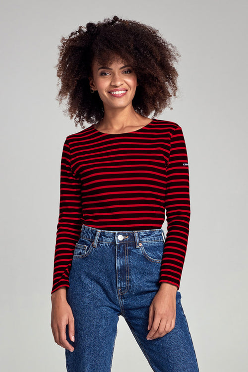 Lesconil Long-sleeve Breton striped shirt - Armor-lux - 1