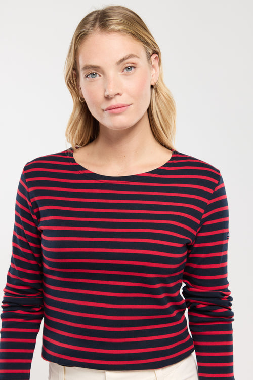 Lesconil Long-sleeve Breton striped shirt - Armor-lux - 2