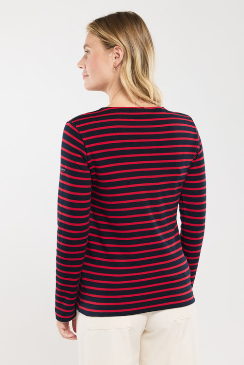 Lesconil Long-sleeve Breton striped shirt - Armor-lux - 3