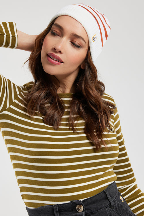 Lesconil Breton striped shirt - thick cotton - Armor-lux - 6