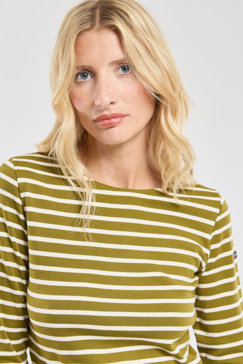 Lesconil Breton striped shirt - thick cotton - Armor-lux - 2