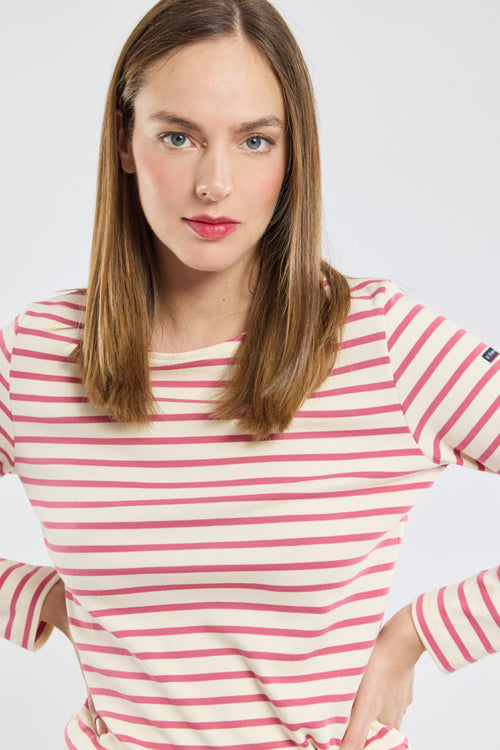 Lesconil Breton striped shirt - thick cotton - Armor-lux - 3