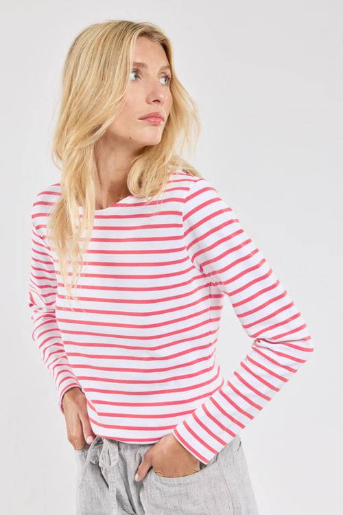 “Lesconil” striped shirt - thick cotton - Armor-lux - 1