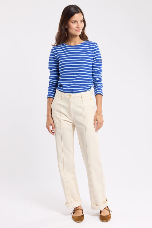 “Lesconil” striped shirt - thick cotton - Armor-lux - 3