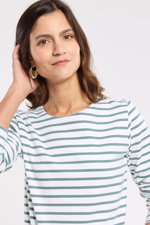 “Lesconil” striped shirt - thick cotton - Armor-lux - 2