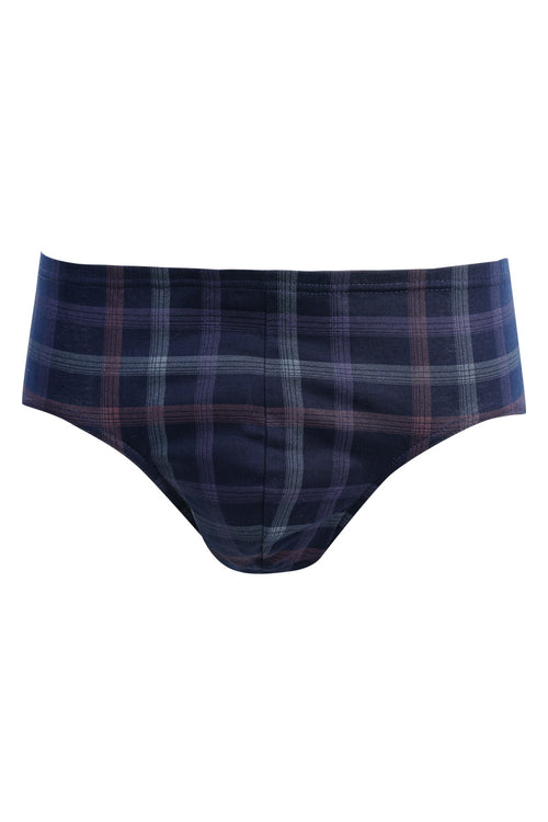 Karierter Slip – leichte Baumwolle - Armor-lux - 1