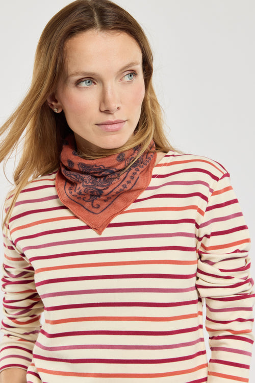 Babeth striped top - thick cotton - Armor-lux - 2