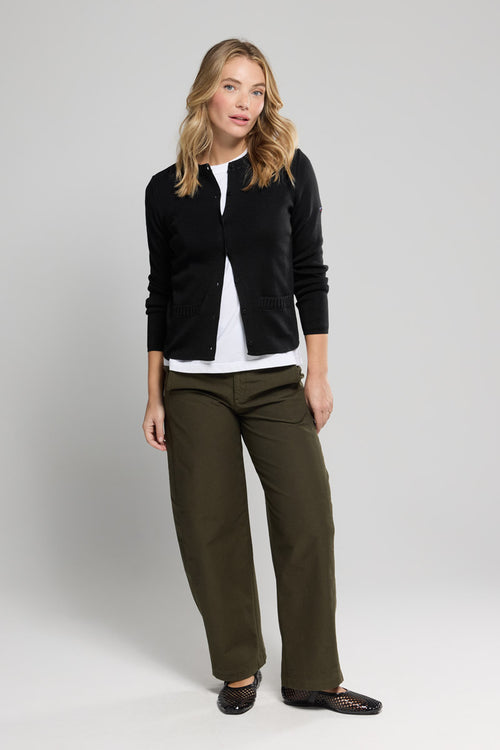 Cardigan col rond - Laine et acrylique - Armor-lux - 3