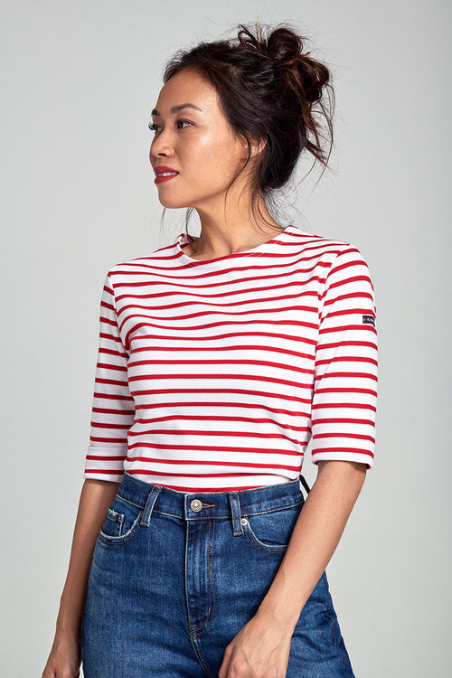 Breton striped shirt - thick cotton - Armor-lux - 4