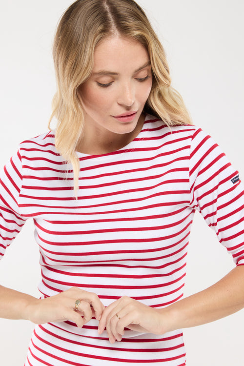 Breton striped shirt - thick cotton - Armor-lux - 1