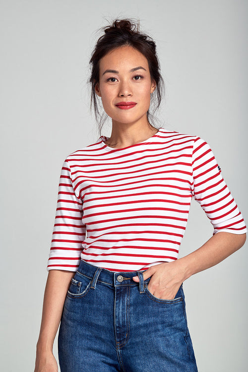 Breton striped shirt - thick cotton - Armor-lux - 1