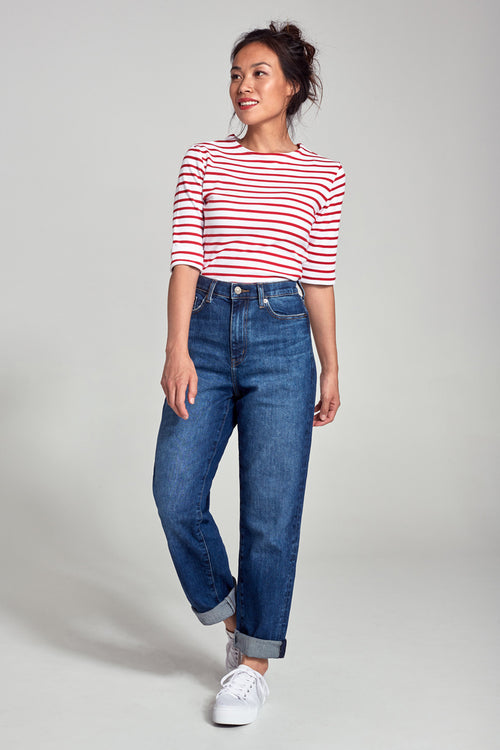 Breton striped shirt - thick cotton - Armor-lux - 3