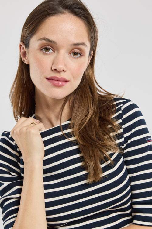 Breton striped shirt - thick cotton - Armor-lux - 2