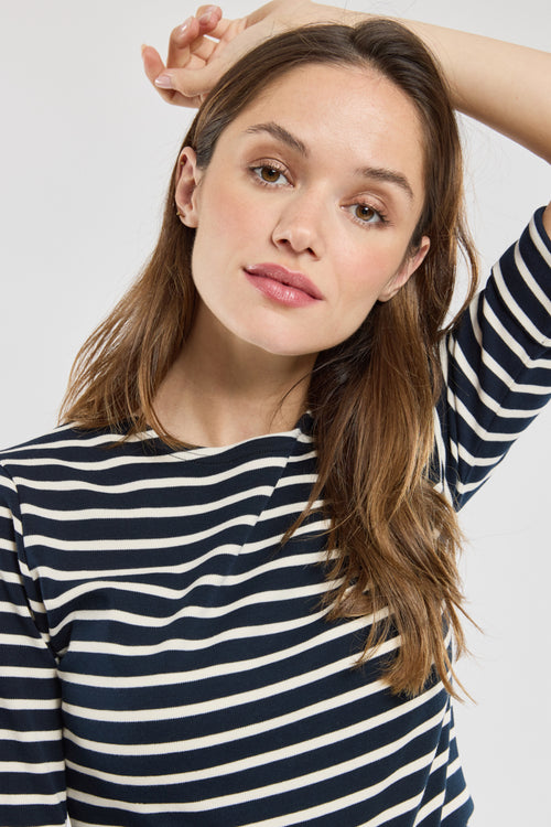 Breton striped shirt - thick cotton - Armor-lux - 4
