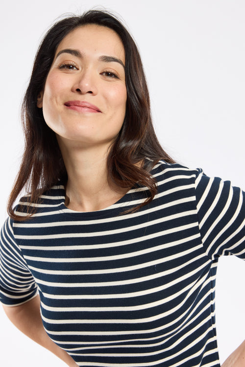 Breton striped shirt - thick cotton - Armor-lux - 3