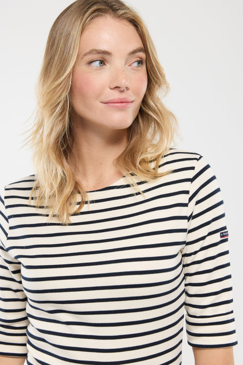 Breton striped shirt - thick cotton - Armor-lux - 1