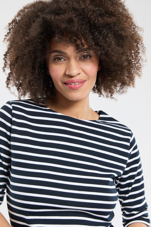 Breton striped shirt - thick cotton - Armor-lux - 2