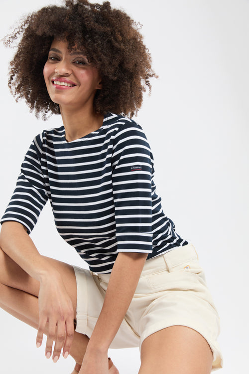 Breton striped shirt - thick cotton - Armor-lux - 3