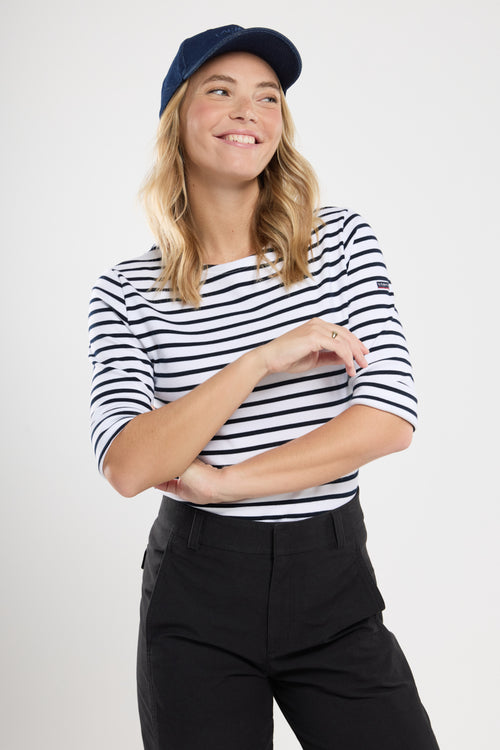 Breton striped shirt - thick cotton - Armor-lux - 1