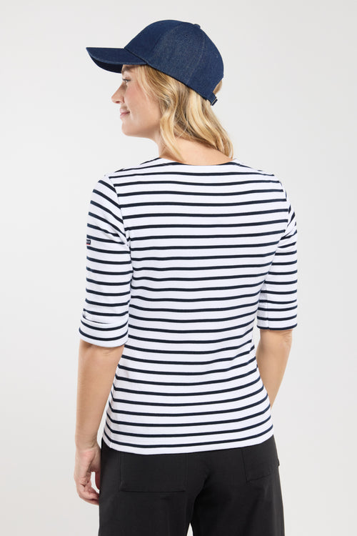 Breton striped shirt - thick cotton - Armor-lux - 4
