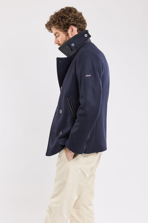 Zweifarbiger Caban-Jacke „Fort Cigogne - aus Wolle - Armor-lux - 6
