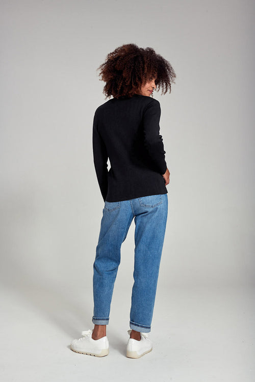V-neck cardigan - wool and acrylic - Armor-lux - 2
