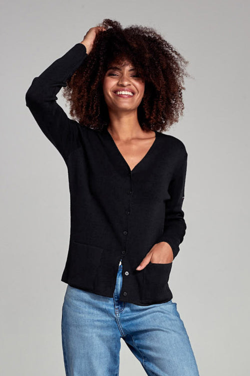 V-neck cardigan - wool and acrylic - Armor-lux - 5