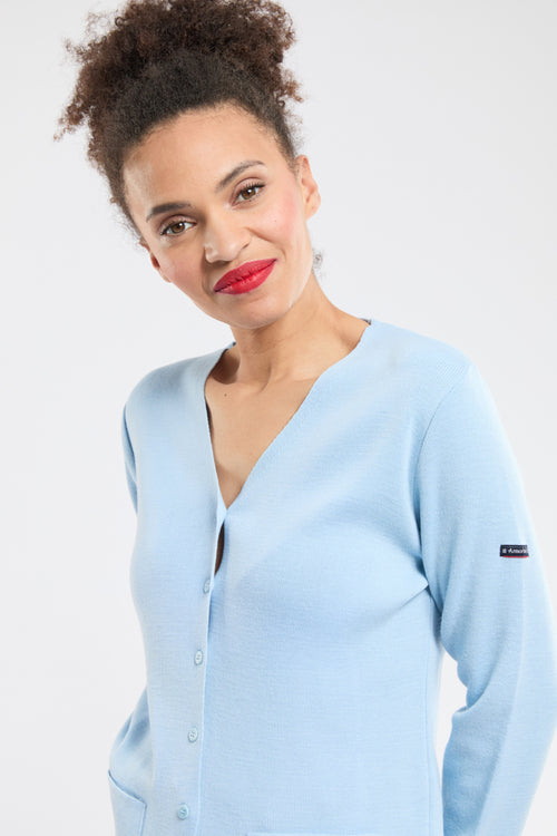 Cardigan col V - laine et acrylique - Armor-lux - 2