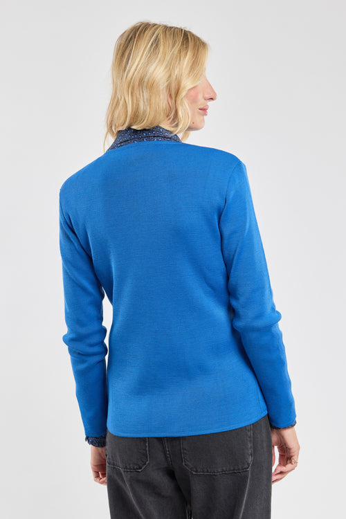 V-neck cardigan - wool and acrylic - Armor-lux - 5