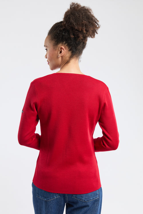 V-neck cardigan - wool and acrylic - Armor-lux - 5