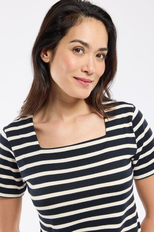 Fairtrade-Matrosenshirt „Coursive“ - Armor-lux - 2