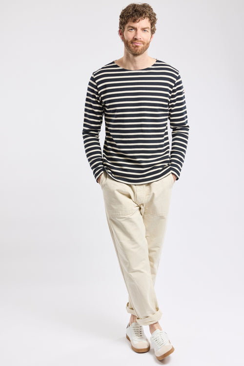 Breton striped shirt - rustic jersey fairtrade cotton - Armor-lux - 3