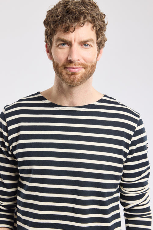 Breton striped shirt - rustic jersey fairtrade cotton - Armor-lux - 2