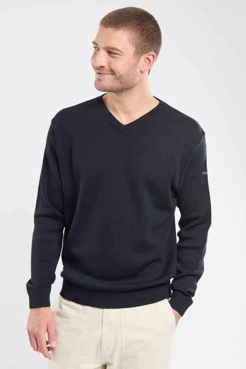 Pull col V - laine et acrylique - Armor-lux - 4